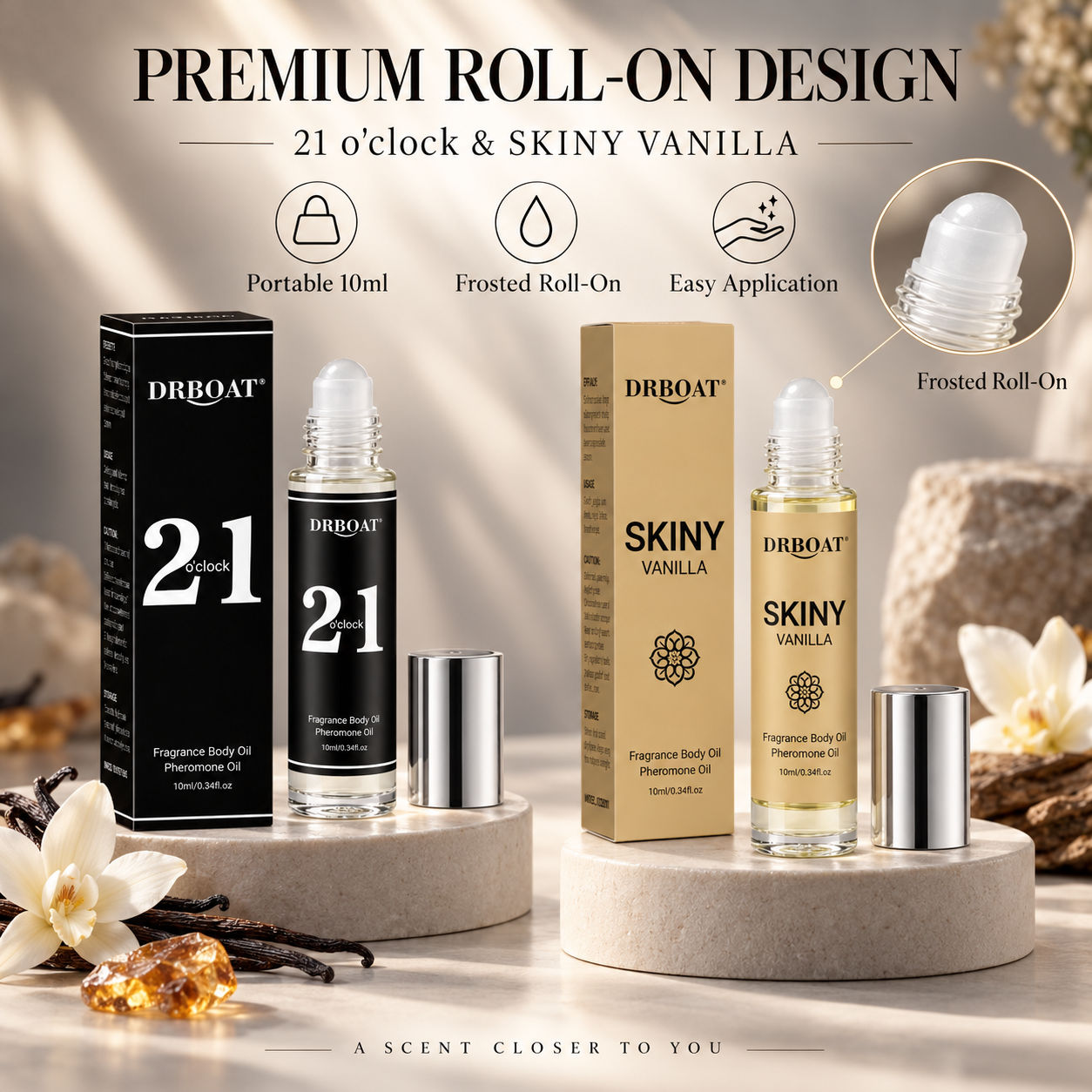 Perfume Fragrance Oil - Perfume en formato roll-on para hombre,